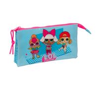 Trousse à double usage LOL Surprise ! Divas Bleu 22 x 12 x 3 cm
