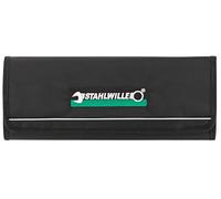 Trousse à enrouler non garnie Stahlwille 15002 ROLLTASCHE 9 FAECHER, SCHMAL 81231042 (l x H) 110 mm x 30 mm
