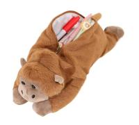 Trousse À Fermeture Éclair Grande Trousse De Rangement En Peluche Singe