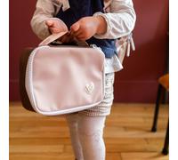 Béaba, Sac isotherme repas, Lunch box, Faro, Guimauve | Boite à Gouter, Isotherme, Waterproof, Etiquette Nom, Capacité 2,7L, Grand Zip, Effet Gomme