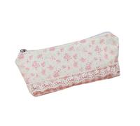 Trousse À Imprimée Blossomy Tissu En Polyester Immunisé Contre L'eau Planificateur De Rangement Spacieux Pour L'école Et Le Bureau Rudiments De Voyage Blossomy Pencil Case
