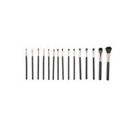 Trousse à Maquillage "15 Pinceaux" 23cm Noir