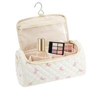 Trousse À Maquillage avec Crochet Organisateur Mignon Matelassé