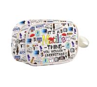 Trousse à maquillage avec fermeture éclair pour amateurs de musique, acteur, actrice, cadeau d'encouragement, Matil Mb UK, 0