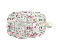 Trousse à maquillage avec fermeture éclair pour sœur grecque rose et vert, J15 MB UK, 0