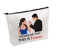 Trousse à maquillage inspirée de la série télévisée vampire Damon et Elena Promise Me That This is Forever, Promise Me-b