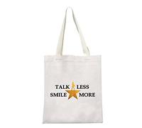 Trousse à maquillage musicale « My Thoughts Have Been Remplaced by Hamilton Lyrics Talk Less Smile More », Smile More Shopping UE, M,