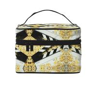 Trousse à maquillage pour cinéma de voyage et pop-corn, trousse à cosmétiques de voyage, boîte à outils cosmétiques, organisateur de cosmétiques, Noir , Taille unique