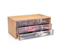 Trousse à maquillage Touch of Beauty Brun Plastique H11xl15xL24cm