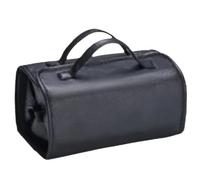 Trousse à maquillage - Trousse de toilette de voyage | Grande capacité pour les séjours d'une nuit, les longs voyages, les douches de gym, Noir , Refer to description, Unisexe