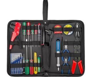 Trousse à outils avec kit de soudure FixPoint / Goobay (20 pièces)