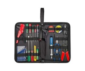 Trousse à outils avec kit de soudure / Goobay (20 pièces)