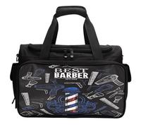 Trousse à outils de coiffeur - Organisateur d'épaule pour salon, trousse à outils de coiffeur de grande capacité, trousse à cosmétiques, sac à outils pour coiffeur