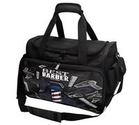 Trousse à outils de maquillage | Trousse à outils de de grande capacité | Trousse à outils de robuste organisateur d'épaule pour rouge à lèvres et fard à paupières, Noir, Refer to