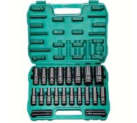 trousse à outils de réparation de voiture Extension de tête douille clé électrique 8-32mm, ensemble complet douilles canon à Air 20 pièces