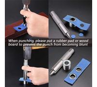 Trousse À Outils Pour ¿Illets De 12 Mm, 100 Ensembles De Poinçons Pour ¿Illets, Kit De Réparation De Bâche, Pour Sac À Chaussures En Cuir Pour Rideaux En Tissu