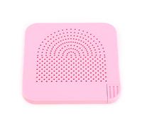 Trousse à outils pour quilling en papier |105 trous de grille pour formes carrées/incurvées |Goupilles en acier inoxydable avec tiroir de rangement |Tableau de guidage artisanal (Rose)