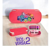 Trousse a Stylo Disney Vice Versa 2 Rouge
