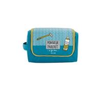 Trousse à Suspendre Leo Se Fait Beau - Bleu - Derrière la porte