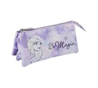 trousse a tout 3 compartimentos frozen ii elsa