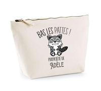 Trousse Adèle Bas Les Pattes Raton Laveur | Idée Fête des mères Cadeau Travail Retraite Trousse Maquillage Toilette