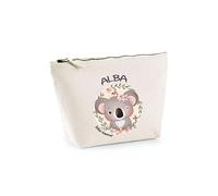 Trousse Alba Bébé d Amour Koala | Pochette Enfant Mignonne Toilette Maquillage Idée Cadeau pour Jeune