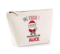Trousse Alice Pas Touche Père Noël - Secret Santa Cadeau Noël Humour Insolite Collègue