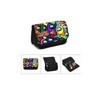 Trousse - Among us -2 compartiments- Multicolore (20x10x7.5cm) #85