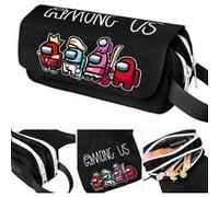 Trousse - Among us -2 compartiments- Multicolore (21x11x7cm) #216 Multicolore G