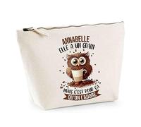 Trousse Annabelle Elle a Un Grain | Pochette Toilette Maquillage Idée Sac Cadeau