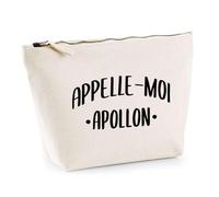 Trousse Appelle Moi Apollon | Pochette Toilette Maquillage | Idée Cadeau Surnom Humour Drôle Marrant Couple Amour Original Anniversaire
