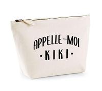 Trousse Appelle Moi Kiki | Pochette Toilette Maquillage | Idée Cadeau Surnom Humour Drôle Marrant Couple Amour Original Anniversaire