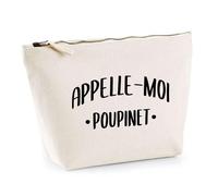 Trousse Appelle Moi Poupinet | Pochette Toilette Maquillage | Idée Cadeau Surnom Humour Drôle Marrant Couple Amour Original Anniversaire
