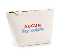 Trousse Aucun Boss Ne Resiste - Pouch Case - Idée Trousse Rangement Cadeau Anniversaire Fête Original Famille Travail Départ Collègue Retraite Noël. - Rouge&Bleu - 2