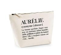 Trousse Aurelie Définition | Pochette Toilette Maquillage Idée Sac Cadeau
