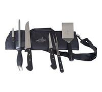 Trousse barbecue/plancha 6 pièces Lion Sabatier 021685 inox et noir G