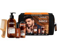 Trousse Barberclub Édition Limitée Romain Ntamack, Huile Barbe Longue Et Visage 50ml + Nettoyant 3en1 Barbe, Visage, Cheveux 200ml + Déodorant Bille Protection 48h 50ml