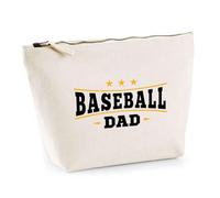 Trousse Baseball Dad | Pochette Toilette Maquillage | Idée Cadeau Papa Père Humour Original Noël Anniversaire Fête des Pères Famille Sport