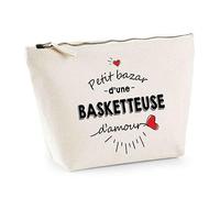Trousse basketteuse Bazar d'amour | Pochette Toilette Maquillage Idée Sac Cadeau
