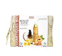 Trousse Beauté d'été -Huile scintillante et Monoï de Tahiti BIO - Fabrisué en France - Idée cadeau - Propos'Nature