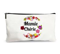 trousse beige mamie chérie cadeau fait main merci