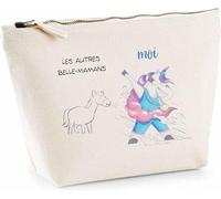 Trousse Belle-Mamans Les Autres vs Moi | Pochette Toilette Maquillage Idée Sac Cadeau
