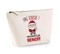 Trousse Benoît Pas Touche Père Noël - Secret Santa Cadeau Noël Humour Insolite Collègue