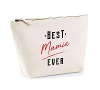 Trousse Best Mamie Ever | Pochette Toilette Maquillage | Idée Cadeau Grand-Mère Humour Original Noël Anniversaire Famille Drôle Fête des Grands-Mères