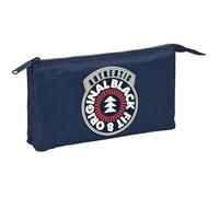Trousse - Blackfit8 - Authentic - Tissu Recyclable - 3 Compartiments - Idéale Pour Enfants