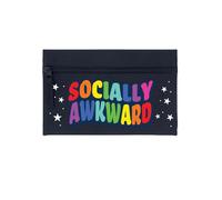 Trousse bleu marine Socially Awkward
