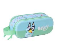 Trousse Bluey Bleu 3d 21 Cm - 2 Cpt