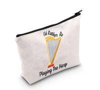 Trousse cadeau pour les amateurs de harpe avec inscription « I'd rather be playing the harpe », I'd Rather Be Playing the Harp