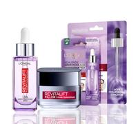 Trousse Cadeau Revitalift Filler - Sérum + Crème + 2 Masques Tissu