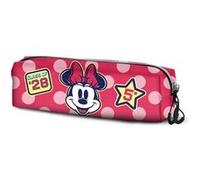 Disney Minnie Mouse Class-Trousse Carré Fan 2.2, Rose, 22 x 9 cm